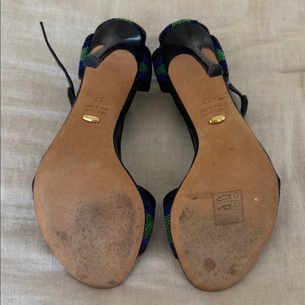 STUNNING RARE SERGIO ROSSI HEELS 7 - Picture 3 of 5